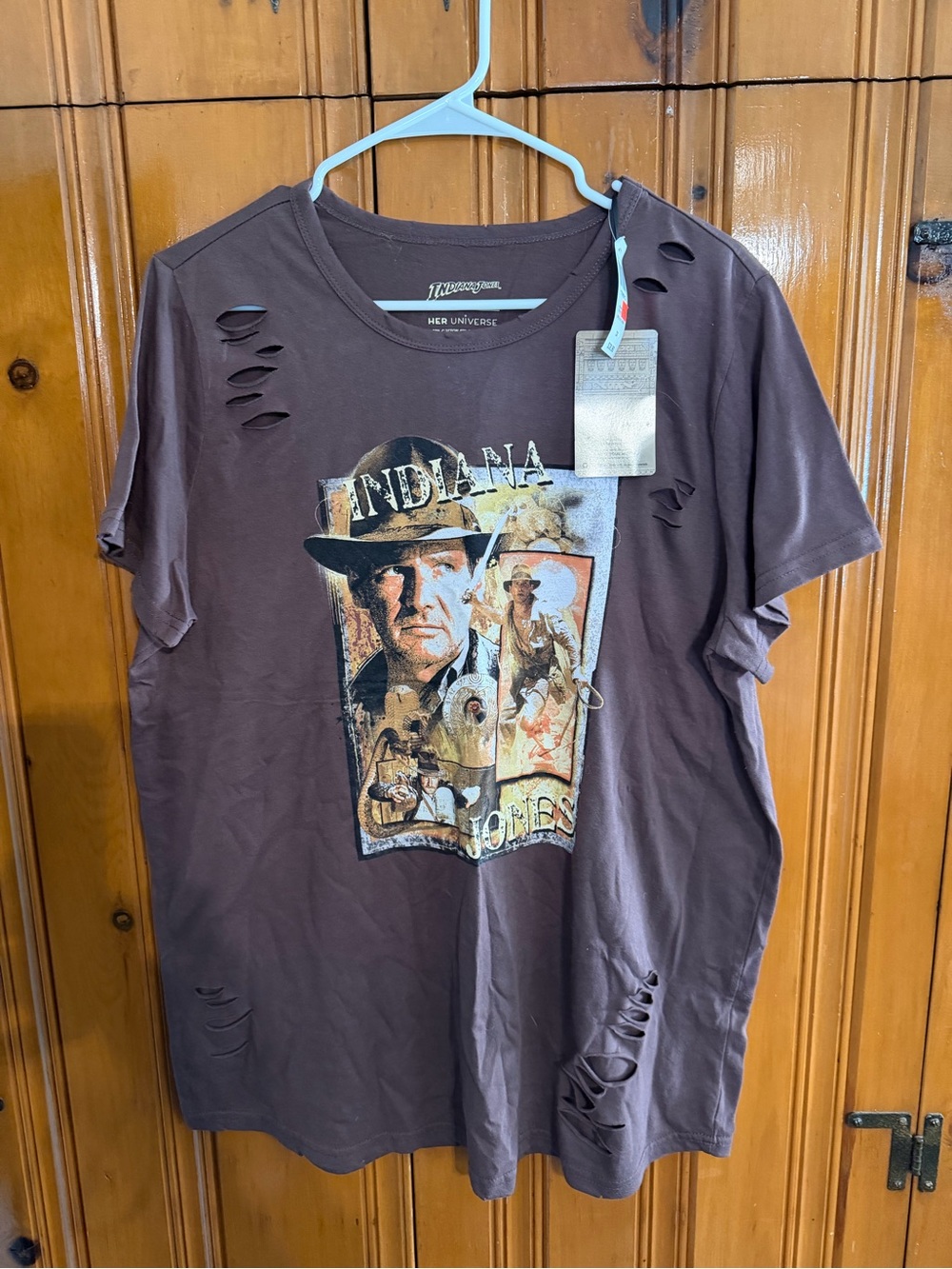 Her Universe Indiana Jones Women’s Tee 2X NWT